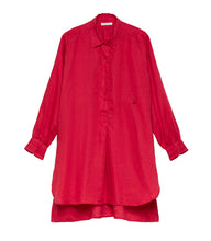 Load image into Gallery viewer, JORA LINEN DRESS -- SCARLET