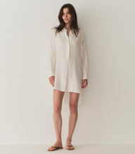 Load image into Gallery viewer, JORA LINEN DRESS -- SALT