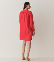 Load image into Gallery viewer, JORA LINEN DRESS -- SCARLET