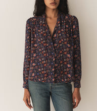 Load image into Gallery viewer, JOSSELINE TOP -- MIDNIGHT RIVIERA MEDALLION