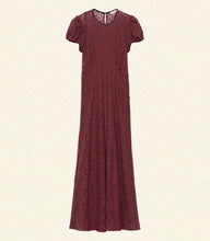 Load image into Gallery viewer, KATARINA DRESS -- BLACK CHERRY