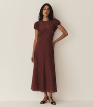 Load image into Gallery viewer, KATARINA DRESS -- BLACK CHERRY