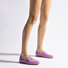 Load image into Gallery viewer, Katherine Loafer In Lilac Suede