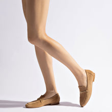 Load image into Gallery viewer, Katherine Loafer In Peanut Suede