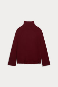 KORA CASHMERE MOCK NECK SWEATER