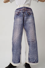 Load image into Gallery viewer, KSENIASCHNAIDER Augmented Jeans in White and Blue