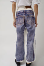 Load image into Gallery viewer, KSENIASCHNAIDER Augmented Jeans in White and Blue