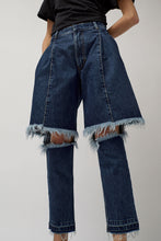 Load image into Gallery viewer, KSENIASCHNAIDER Demi-Denims in Medium Blue