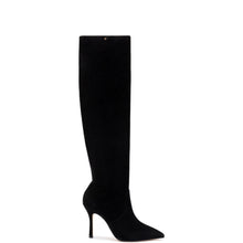 Load image into Gallery viewer, Kate Slouch Boot In Black Suede