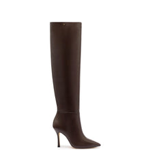 Load image into Gallery viewer, Kate Hi Boot In Brown Leather