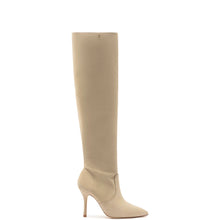 Load image into Gallery viewer, Kate Slouch Boot In Oyster Grey Suede