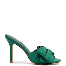 Load image into Gallery viewer, Elle Mule In Emerald Fabric