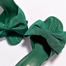 Load image into Gallery viewer, Elle Mule In Emerald Fabric