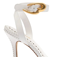 Load image into Gallery viewer, Verona Sandal In White Leather