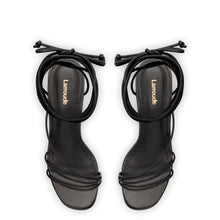 Load image into Gallery viewer, Sara Sandal In Black Leather