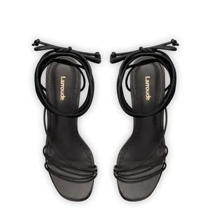 Sara Sandal In Black Leather