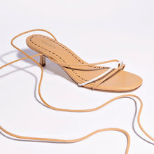 Load image into Gallery viewer, Sara Sandal In Tan Leather