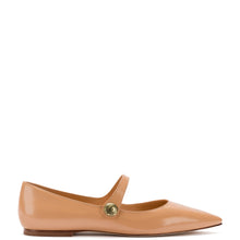 Load image into Gallery viewer, Caroline Flat In Tan Leather