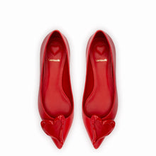 Load image into Gallery viewer, Lee Amore Flat In Scarlet Leather