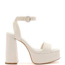 Load image into Gallery viewer, Dolly Sandal In Ivory Leather