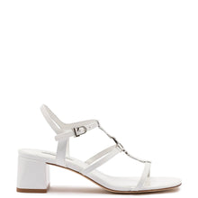 Load image into Gallery viewer, Hana Block In White Patent Leather