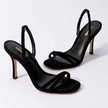 Load image into Gallery viewer, Annie Sandal In Black Suede