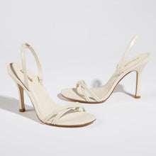 Load image into Gallery viewer, Annie Sandal In Ivory Leather