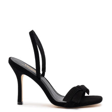 Load image into Gallery viewer, Larroudé x Markarian Sandal In Black Suede