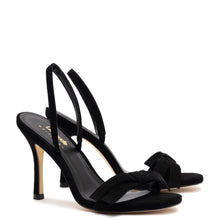 Load image into Gallery viewer, Larroudé x Markarian Sandal In Black Suede