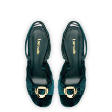 Load image into Gallery viewer, Mayfair Sandal In Jungle Velvet