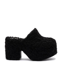 Load image into Gallery viewer, Miso Clog In Black Shearling