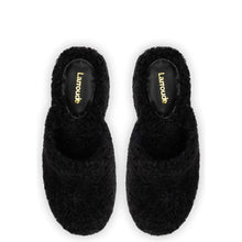 Load image into Gallery viewer, Miso Clog In Black Shearling