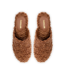 Load image into Gallery viewer, Miso Clog In Brown Shearling