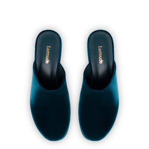 Miso Platform Clog In Deepsea Velvet