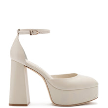 Load image into Gallery viewer, Ari Pump In Ivory Leather