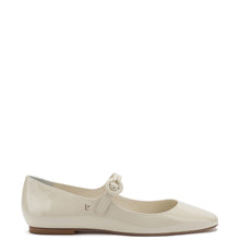 Load image into Gallery viewer, Blair Ballet Flat In Ivory Patent Leather