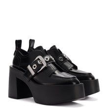 Load image into Gallery viewer, Stewart Platform Oxford In Black Leather