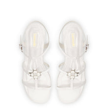 Load image into Gallery viewer, Hana Flat In White Patent Leather