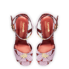 Load image into Gallery viewer, Larroudé x Markarian Wedge In Red Floral Dutel