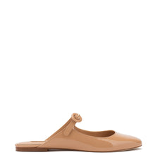 Load image into Gallery viewer, Blair Flat Mule In Tan Patent Leather