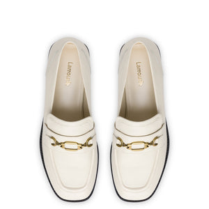 Patricia Loafer In Ivory Leather