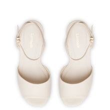 Load image into Gallery viewer, Yves Wedge In Ivory Leather