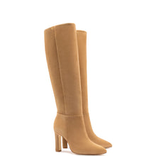 Load image into Gallery viewer, Cindy Hi Boot In Peanut Suede