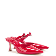 Load image into Gallery viewer, Daisy Pump In Scarlet Patent Leather