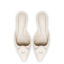 Load image into Gallery viewer, Flora Pump In Ivory Leather