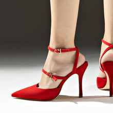 Load image into Gallery viewer, Kris Pump In Scarlet Suede