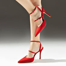 Load image into Gallery viewer, Kris Pump In Scarlet Suede