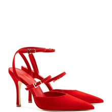 Load image into Gallery viewer, Kris Pump In Scarlet Suede