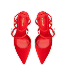 Load image into Gallery viewer, Kris Pump In Scarlet Suede