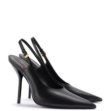 Load image into Gallery viewer, Larroudé x Altuzarra Pump In Black Leather